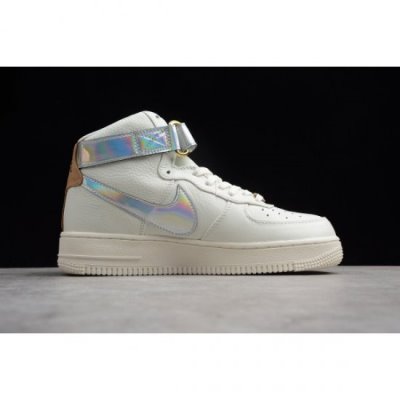 Nike Air Force 1 High Qs Yh 18 Metal Gümüş Kaykay Ayakkabı Türkiye - 9PF8EXOT